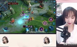 荣耀小姐姐打游戏,电竞战场上的魅力女神